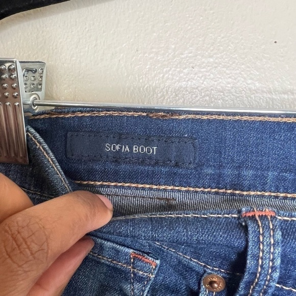 🌹Lucky Brand Medium Wash Blue Sofia Boot Jeans Women’s Denim 6/28 Reg Inseam - Picture 5 of 7